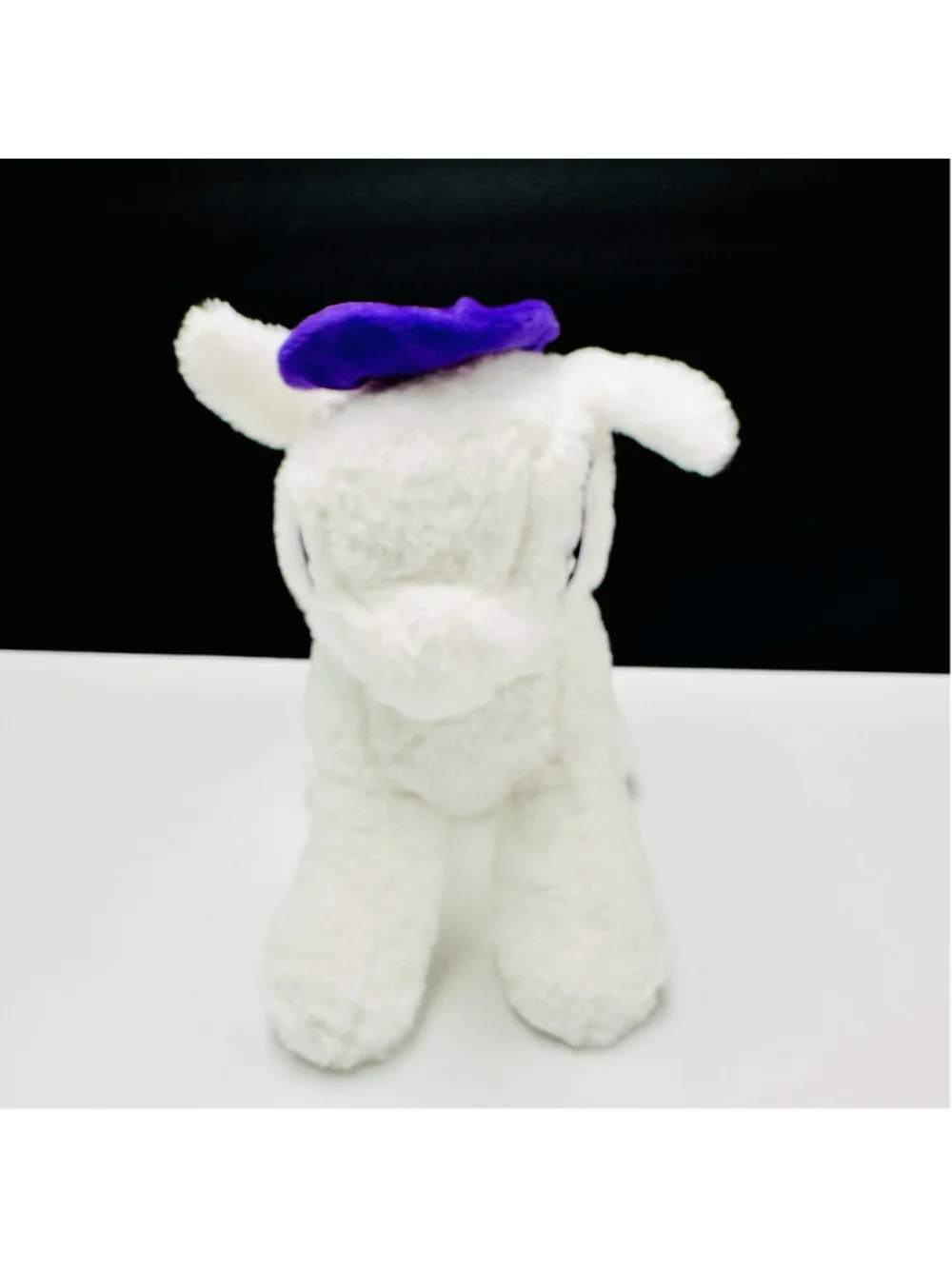 My Little Pony Fakey Plush Stuffed Animal White 6” Embroidered Eyes Unbranded